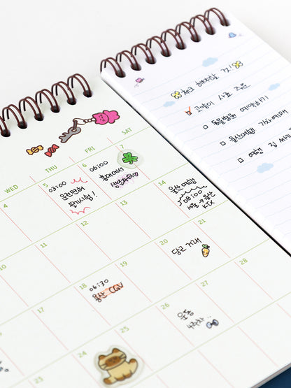 【新上架優惠🐱】Romane 2026 Brunch Brother Desk Calendar