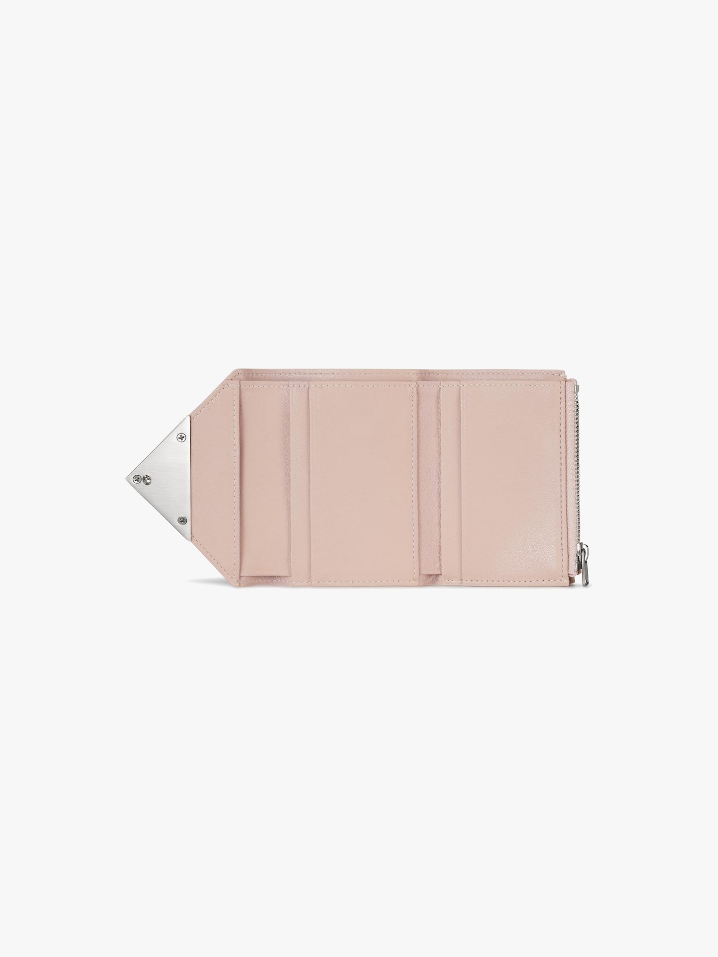Fennec Matt Triangle Wallet - Leopard Pink