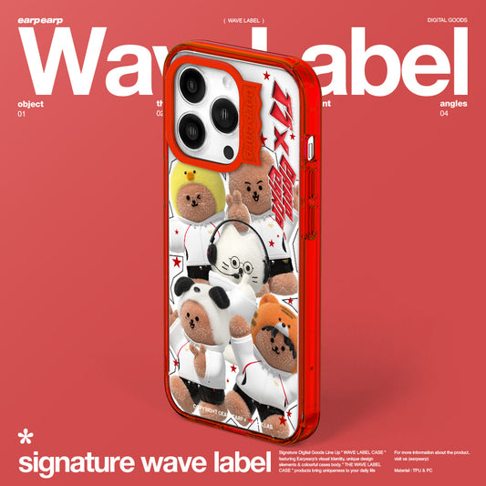 [EARP EARP X T1] T1 PHOTO FRAME-RED (Wave Label Clear Case)