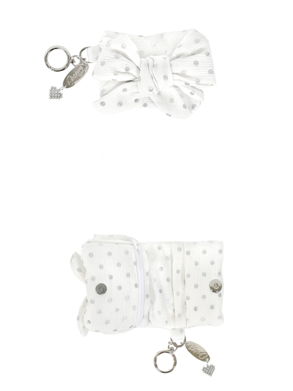 Cozing Ribbon Wallet_dot (3色)