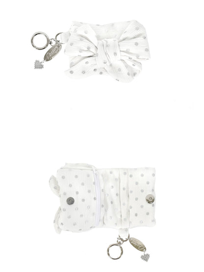 Cozing Ribbon Wallet_dot (3色)