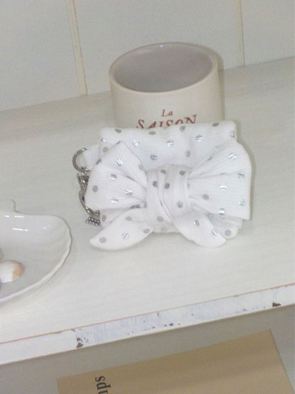 Cozing Ribbon Wallet_dot (3色)