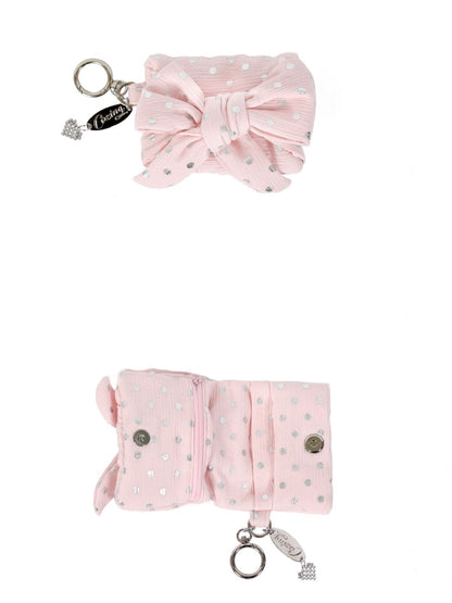 Cozing Ribbon Wallet_dot (3色)