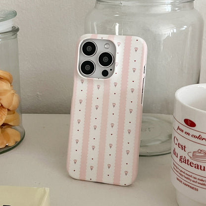 Mini Tulip Pattern Phone Case (Hard/Card Storage)