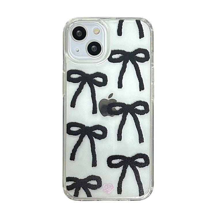 Luvmasel Black Rina Phone Case (Jelly Hard/Magsafe)