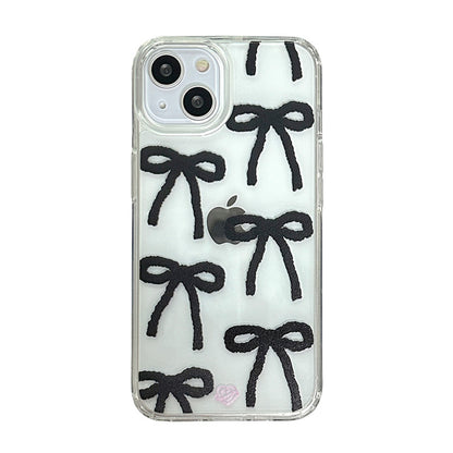 Luvmasel Black Rina Phone Case (Jelly Hard/Magsafe)