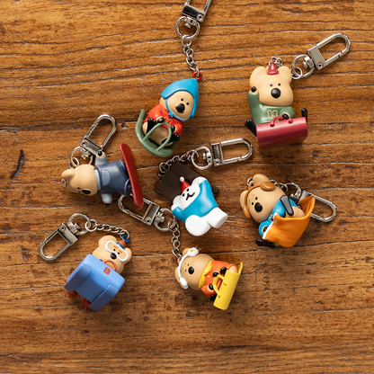 Dinotaeng COCOCUP - Ice Sledging Keychain (7款)