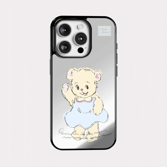 Adorable Bear Mirror Bumper Case (鏡面殼)
