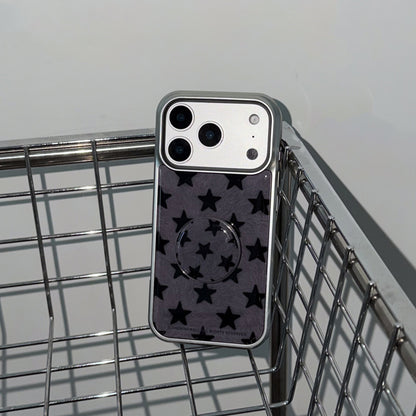 Star Fluff Phone Case (Silver bumper)