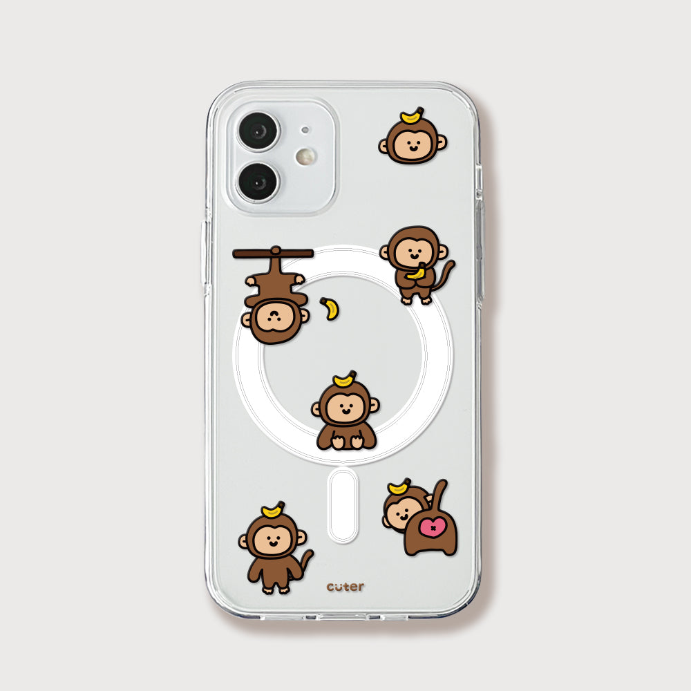 Cuter Monkey Magsafe Case