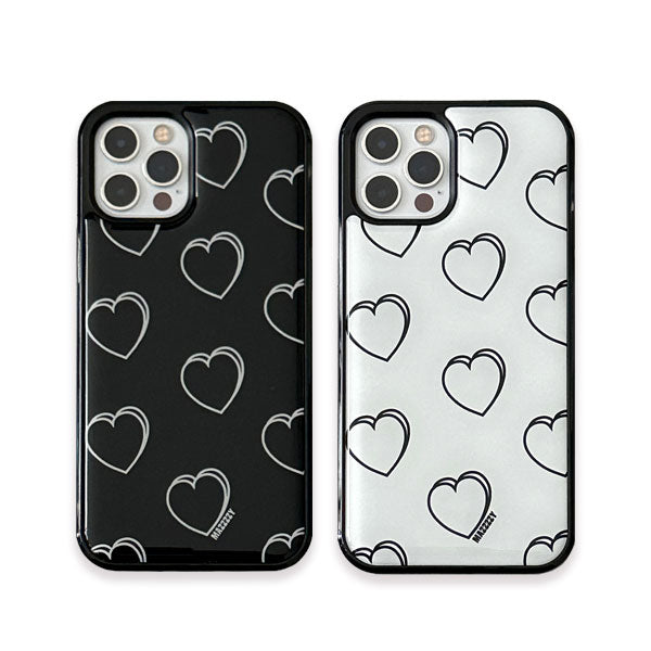 Mazzzzy heart case (Epoxy Bumper) (2色)