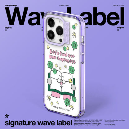 [EARP EARP X SEN] (Wave Label Clear Case) (13款)