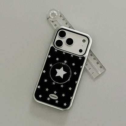 Star Sprinkle Phone Case (Silver bumper)