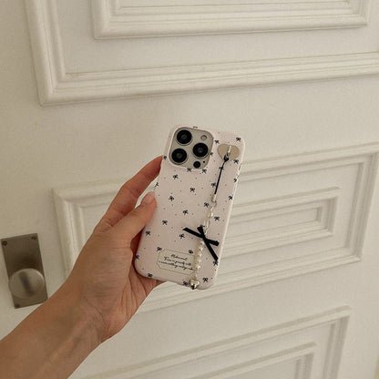 【Set】Small Ribbon Pattern (Hard 硬殼)+Tag Holder+Keyring