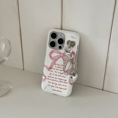 【Set】Spring Lettering(硬殼插卡款)+Tag holder+Keyring