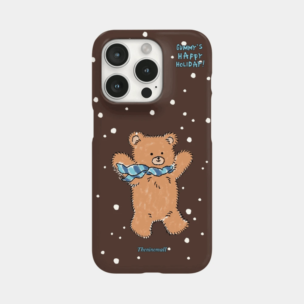Snow Day Gummy Phone Case (Hard/Card Storage/Magsafe)