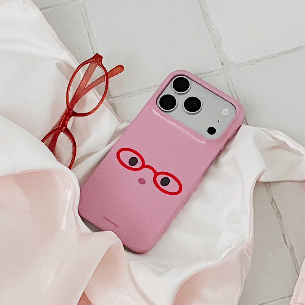 Geek Chic Friends Phone Case (Glossy Hard/Card Storage)