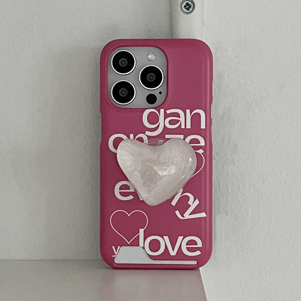 Organize Love Phone Case (Hard/Card Storage) (3色)