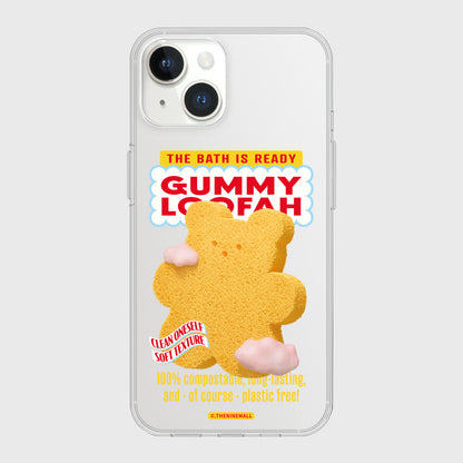 Loofah Gummy Phone Case (Clear/Tank Clear 透明/透明Tank款)