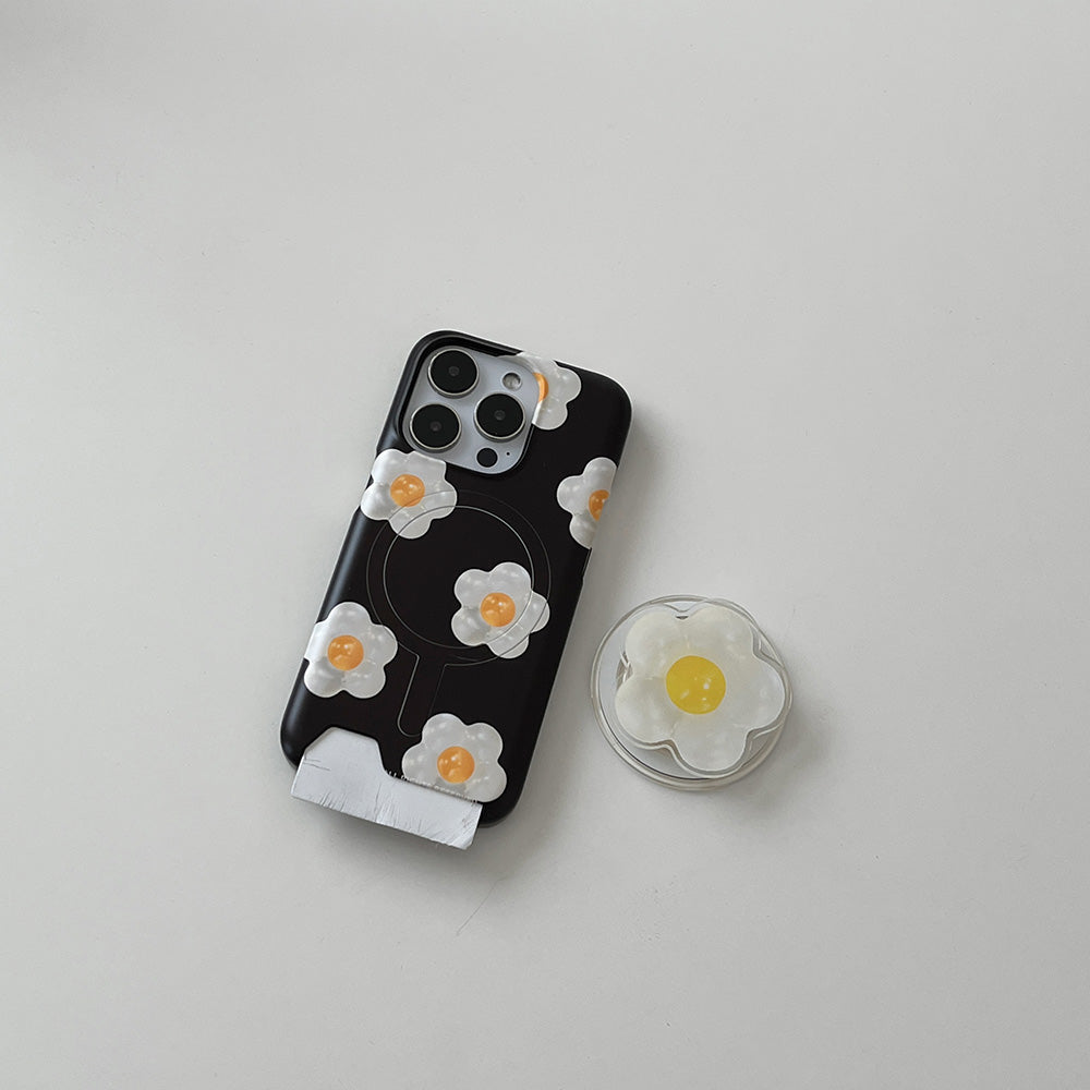 【Set】Jelly Flower Pattern (Magsafe Card Storage) + Magsafe Tok