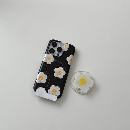 【Set】Jelly Flower Pattern (Magsafe Card Storage) + Magsafe Tok