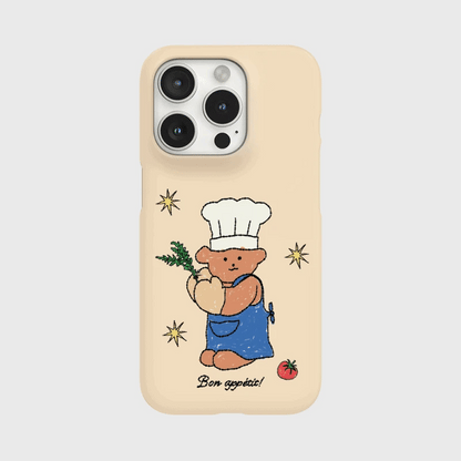Cook Gummy Phone Case (Hard/Card Storage)