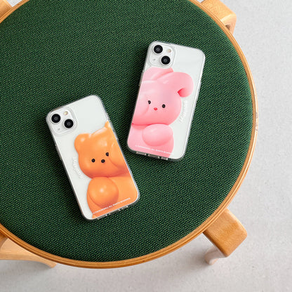 【Set】Squishy Couple Case*2 (透明殼)