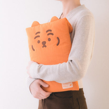 Muzik Tiger Slim Laptop Pouch (9-16 inch) #橙色老虎