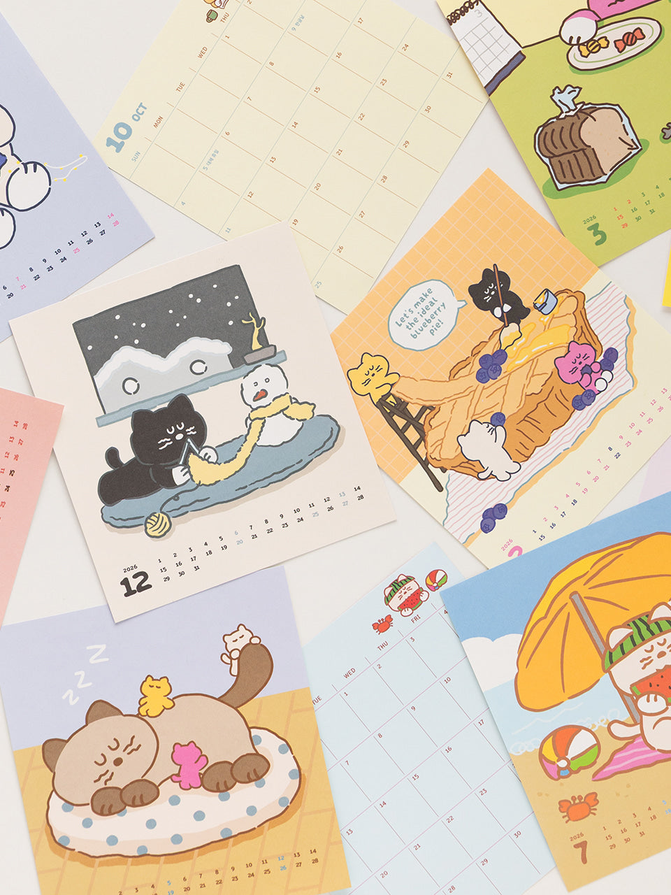 【新上架優惠🐱】Romane 2026 Brunch Brother Desk Calendar