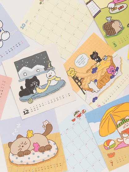 【新上架優惠🐱】Romane 2026 Brunch Brother Desk Calendar