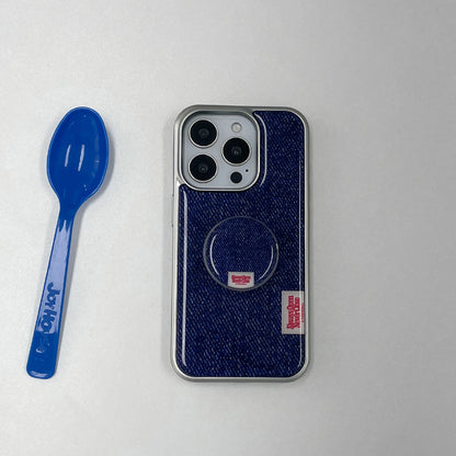 【Set】Denim Color Label (Silver Bumper) + Epoxy Tok