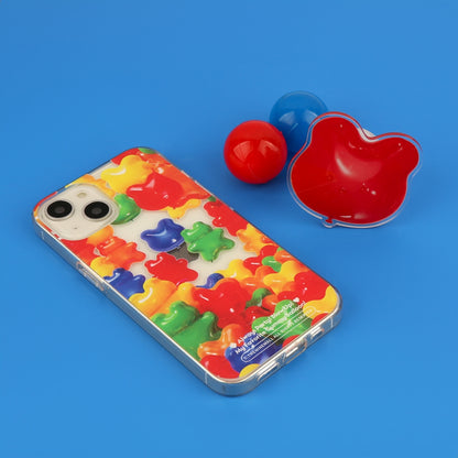 Pattern Balloon Party Phone Case (Clear/Tank Clear 透明/透明Tank款)