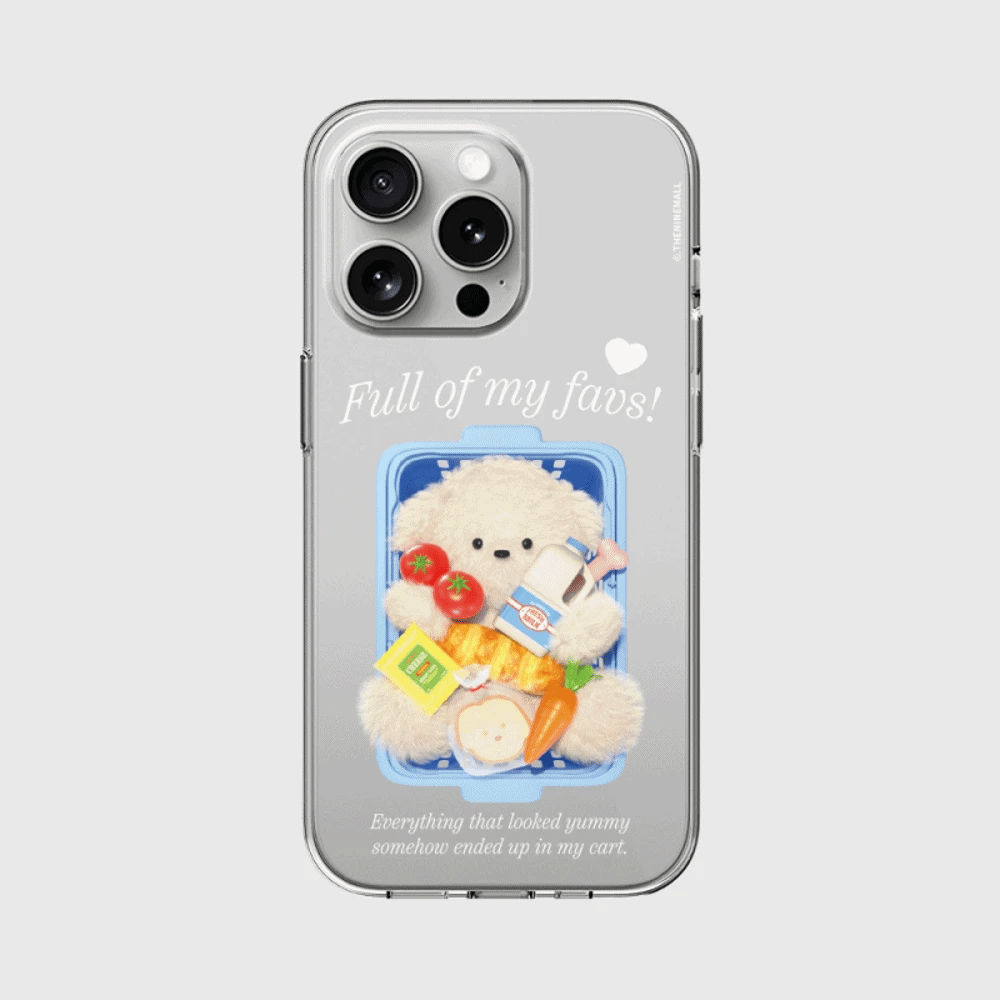 Puppys Fav Phone Case (Clear 透明殼)