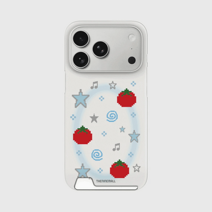 Tomato Pixel Phone Case (Hard/Card Storage/Magsafe)