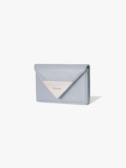 Fennec Crinkle Triangle Accordion Pocket -Misty Lavender