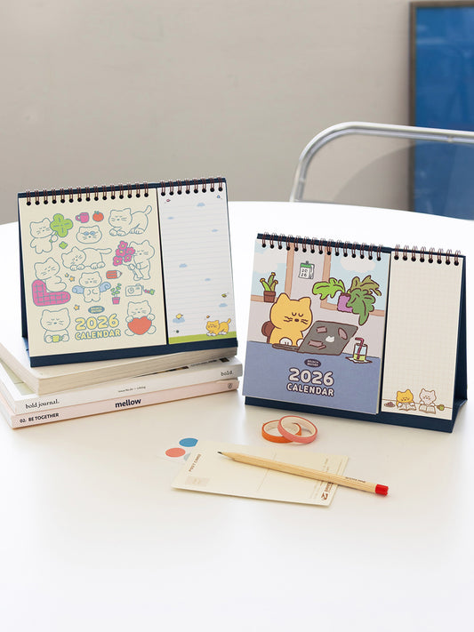 【新上架優惠🐱】Romane 2026 Brunch Brother Desk Calendar