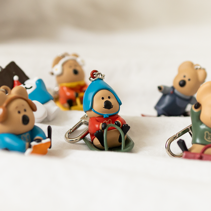 Dinotaeng COCOCUP - Ice Sledging Keychain (7款)