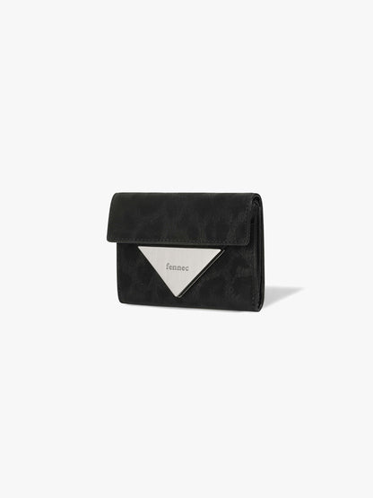 Fennec Triangle Doco Wallet - Leopard Black