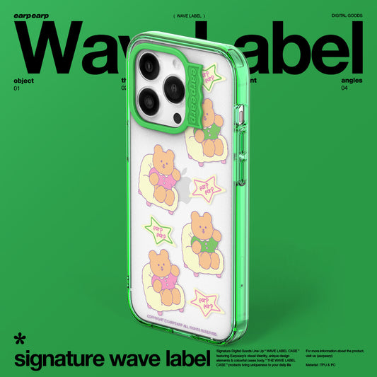 SOFA COVY-GREEN (Wave Label Clear Case)