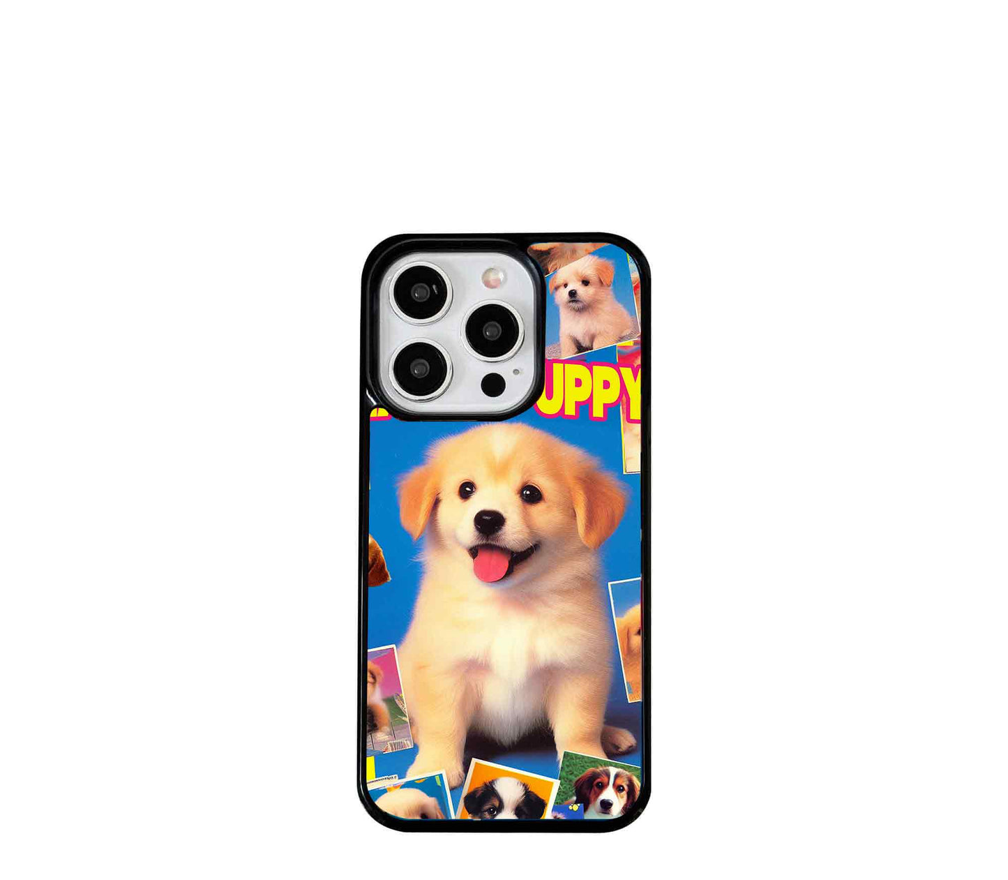 Byemypie Happy Puppy Phone Case (Epoxy Bumper)