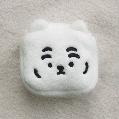 Muzik Tiger Fluffy Square Pouch (2色)