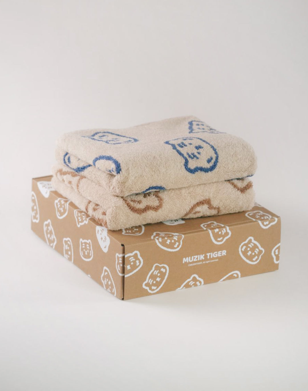 Muzik Tiger Songwol Towel Face Towel (單購/Set)