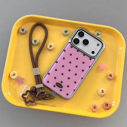 【Set】Star Sprinkle (Silver Bumper Case)+手機繩