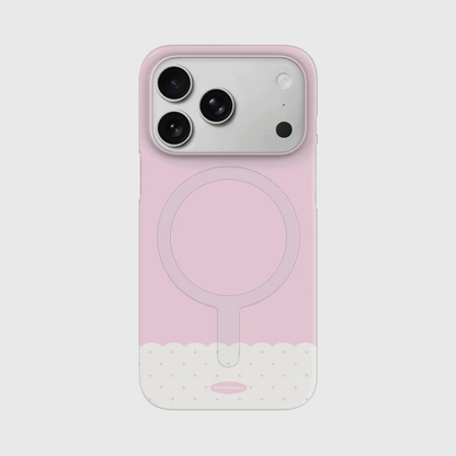 Lace Dot Phone Case (Hard/Card Storage/Magsafe)