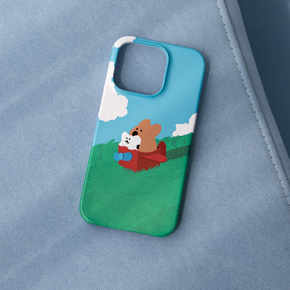 Dinotaeng Little Pilots Hard Phone Case