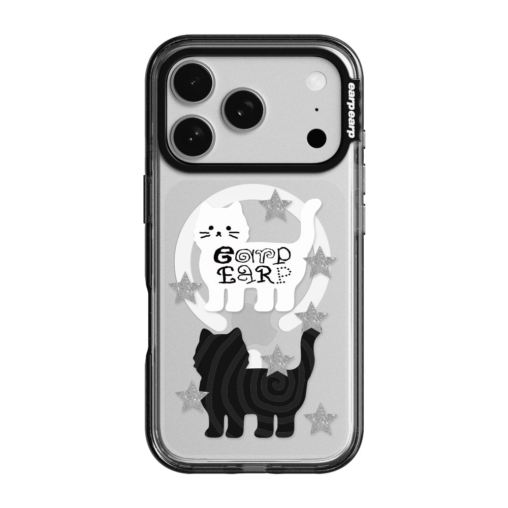 [MAGSAFE] DOT STAR CHICHI-BLACK (Wave Label+ Case)