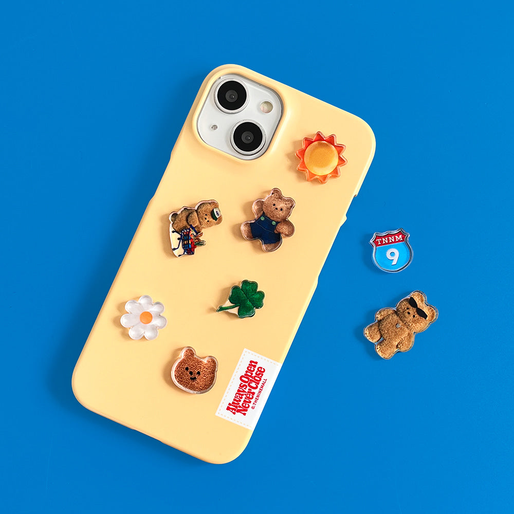 Theninemall Gummy DIY Acrylic Sticker Set (9P) – mydeermoon ☽ 韓國代購