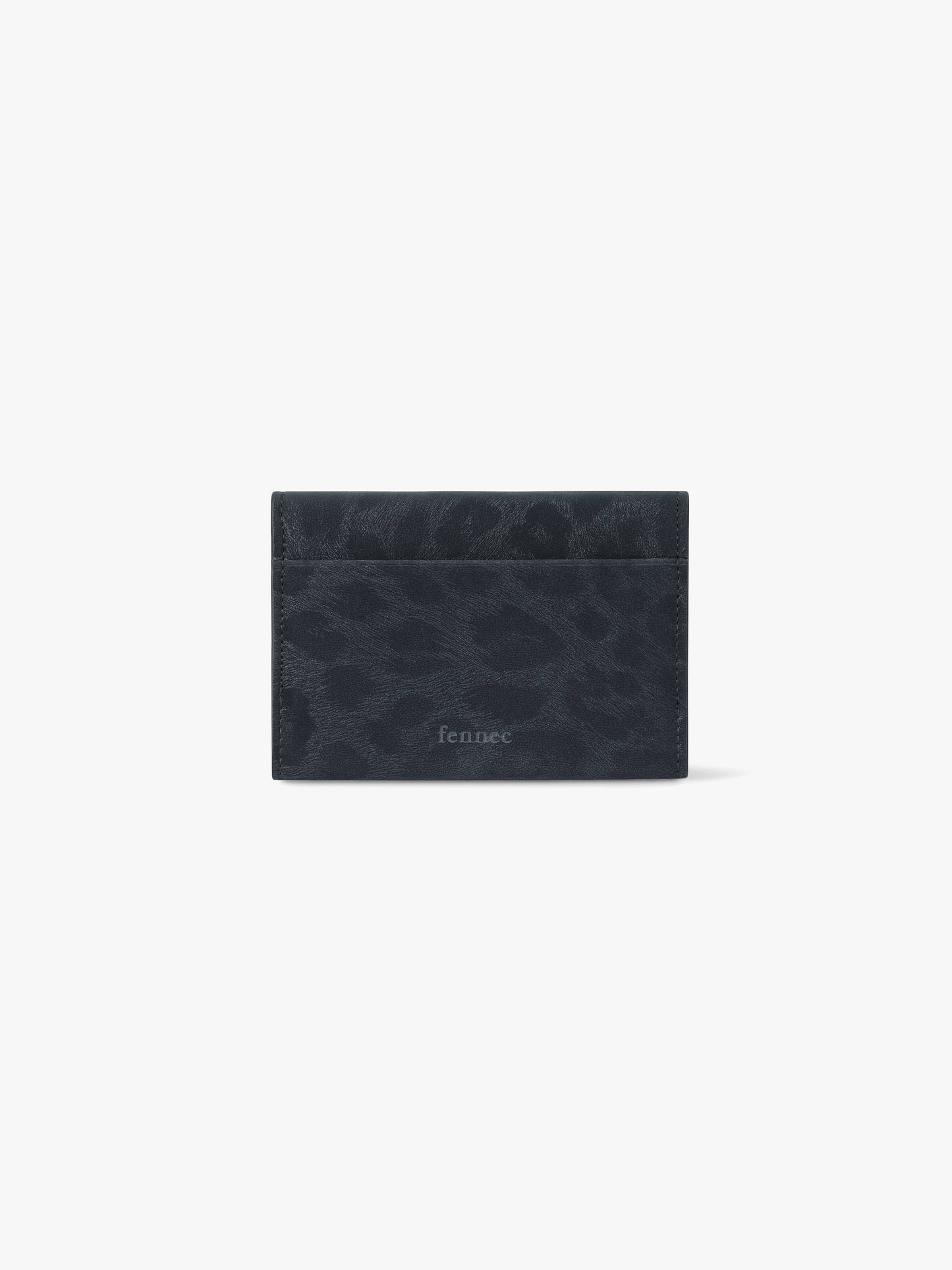 Fennec Triangle Name Pocket - Leopard Navy