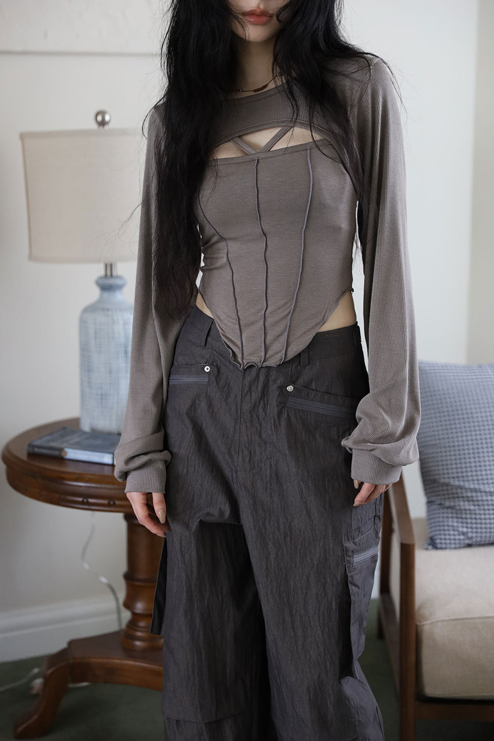 【現貨95折】Color in ID Mocha Top Set