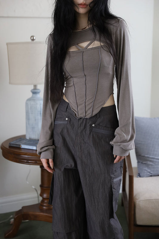 【現貨95折】Color in ID Mocha Top Set